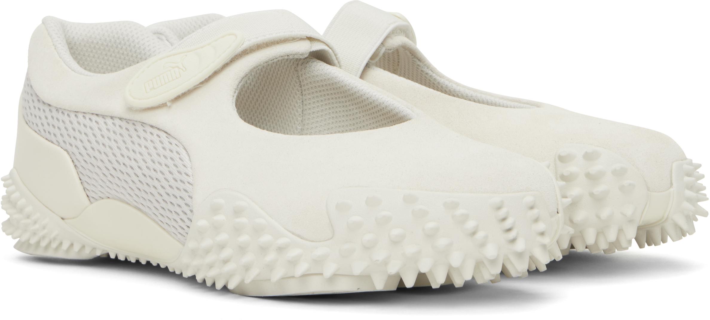 ★PUMA★ オフホワイト Mostro Fey Premiumスリッポンスニーカー メンズ PUMA オフホワイト Mostro Fey Premium スリッポン