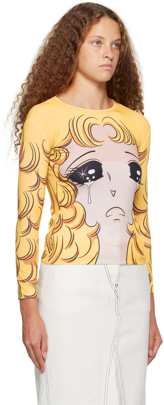 Pushbutton Ssense Exclusive Crying Girl Long Sleeve T-shirt