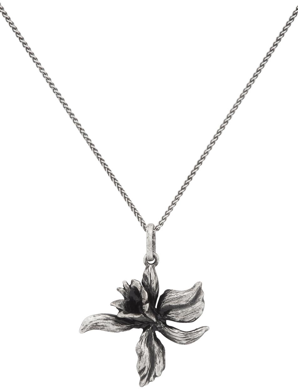 Orchid necklace deals