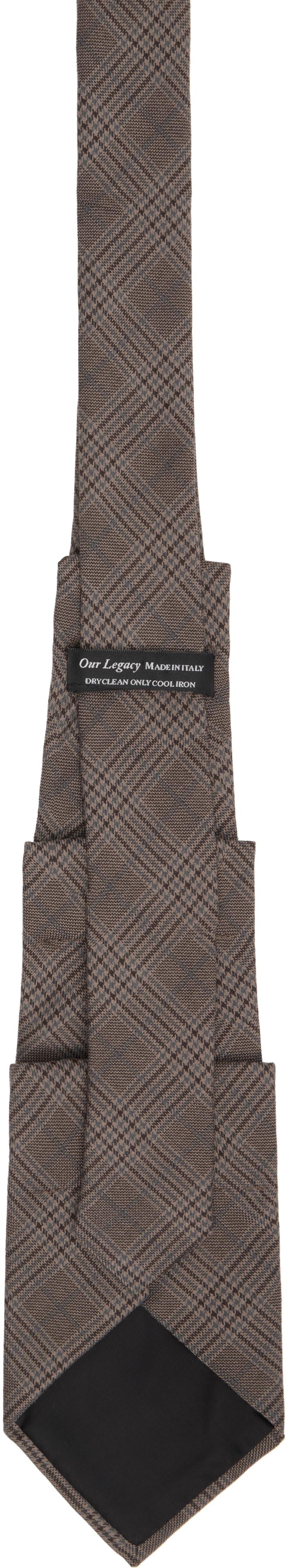 Our Legacy Pleated Tie in Black for Men | Lyst