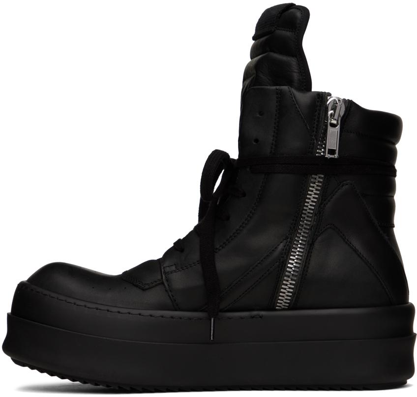 Rick Owens Bumper Geobasket Sneakers in Black for Men | Lyst