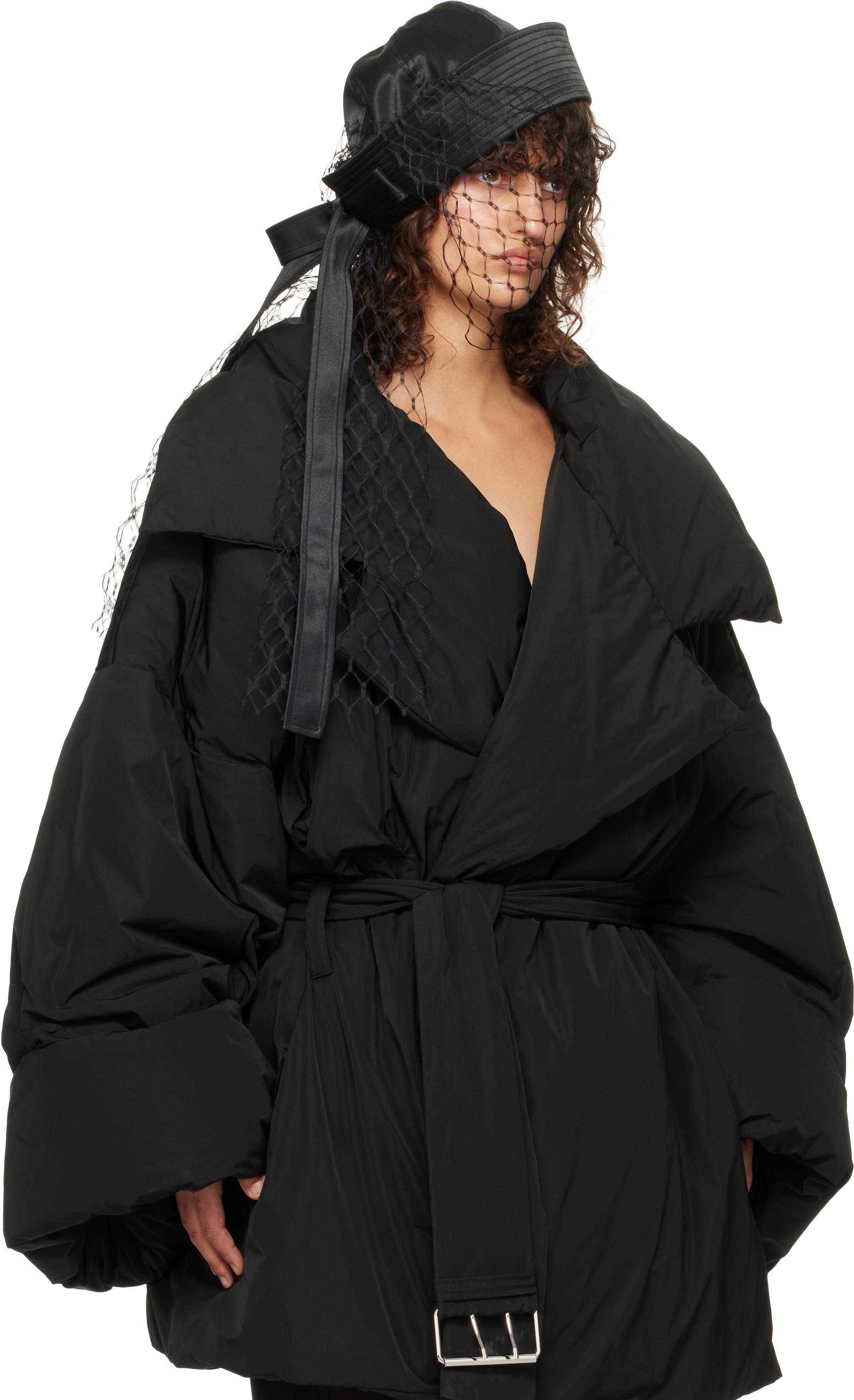 Vaquera Sailor 帽子 Vaquera Faux-Leather Sailor Hat - Black | Editorialist