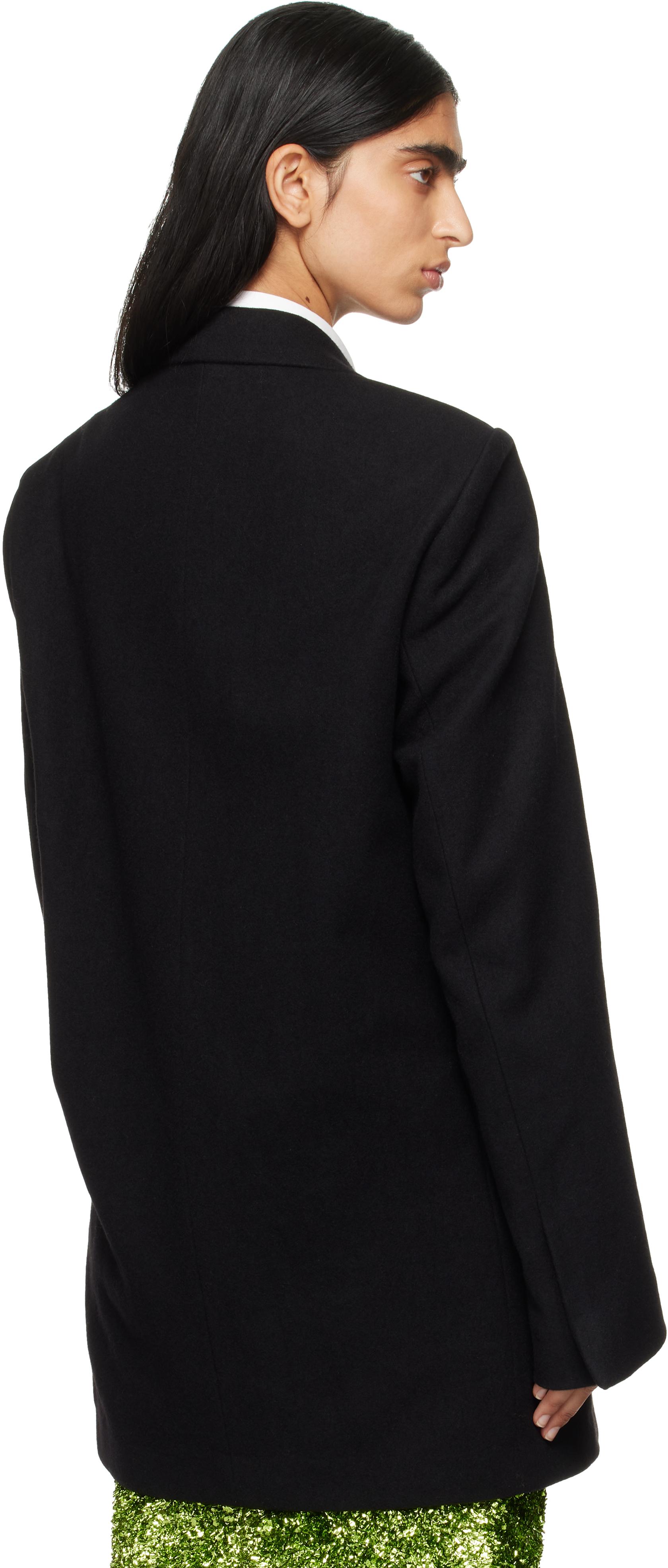 Dries Van Noten ブロケード ブレザージャケット ブラック Dries Van Noten ブロケード ブレザージャケット ブラック