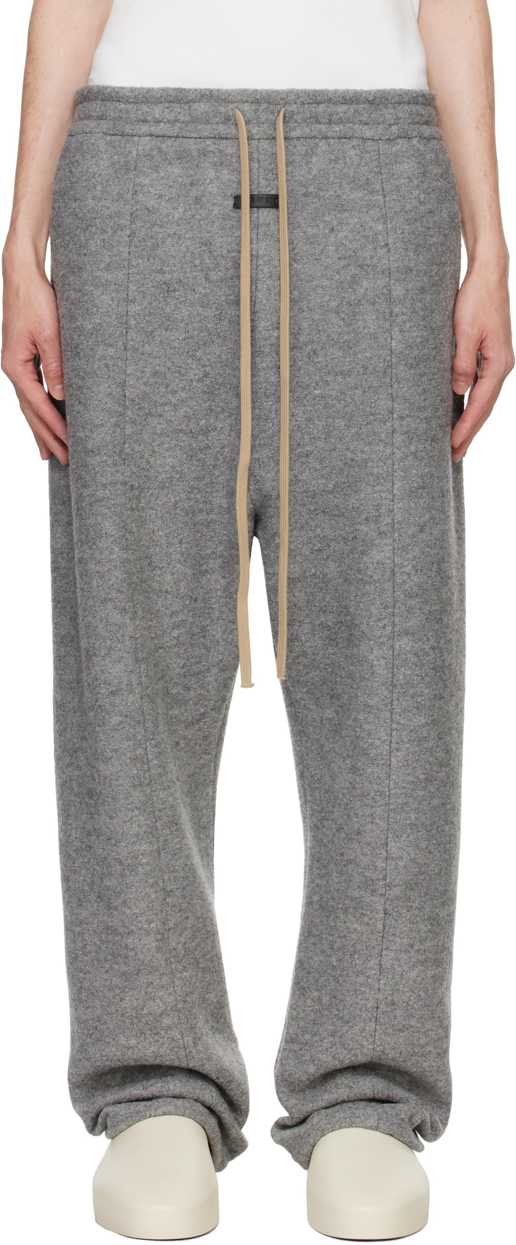 Fear Of God Boiled Wool Forum Lounge Pants in Gray for Men | Lyst