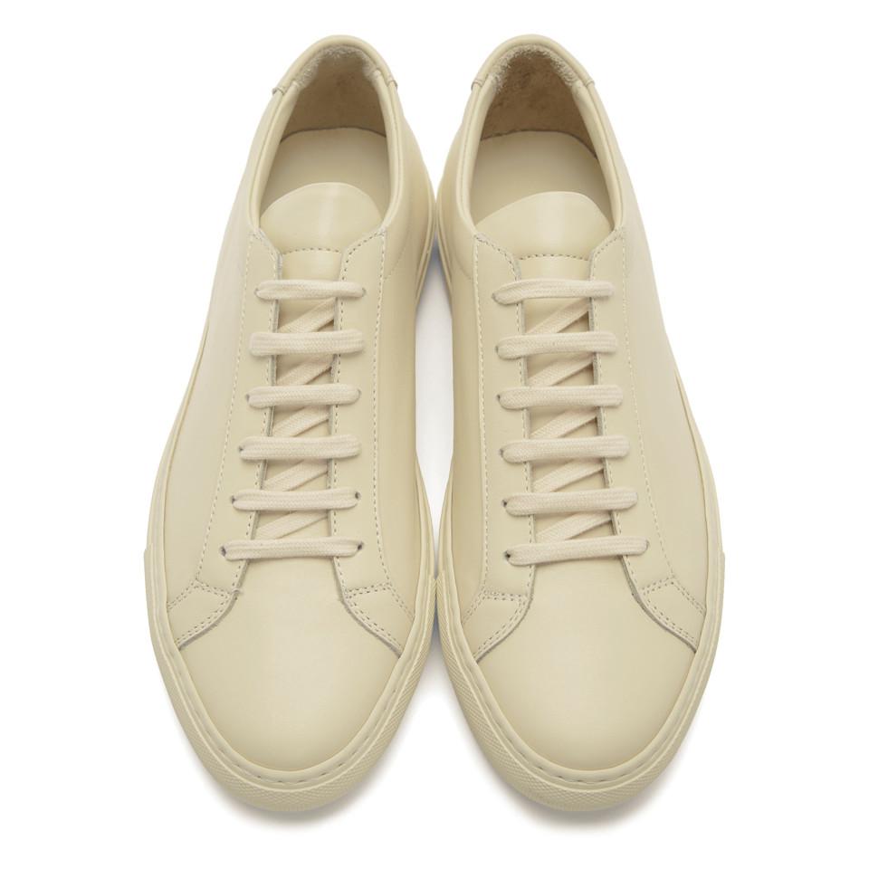Common Projects Off-white Original Achilles Low Sneakers for Men | Lyst