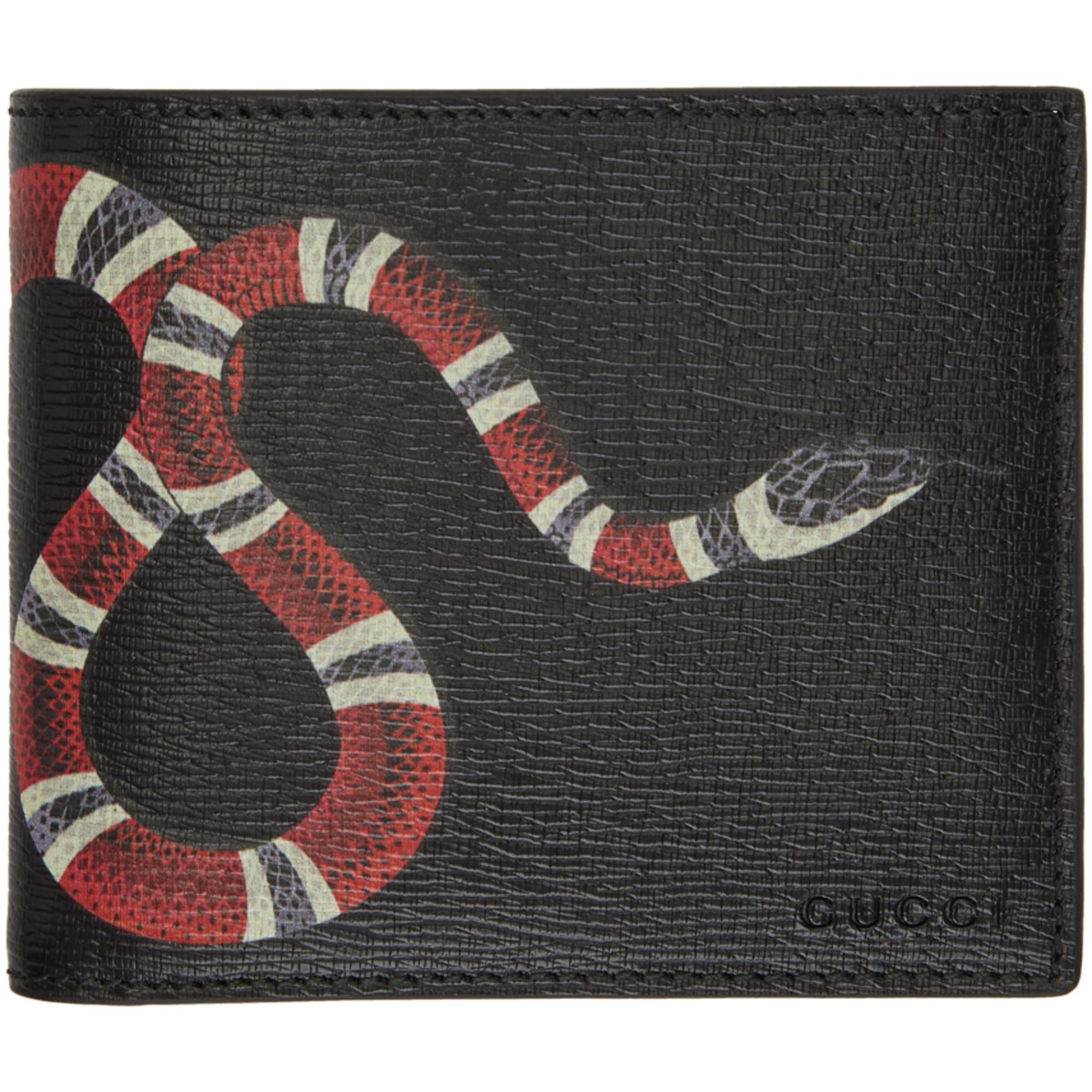 gucci snake wallet men
