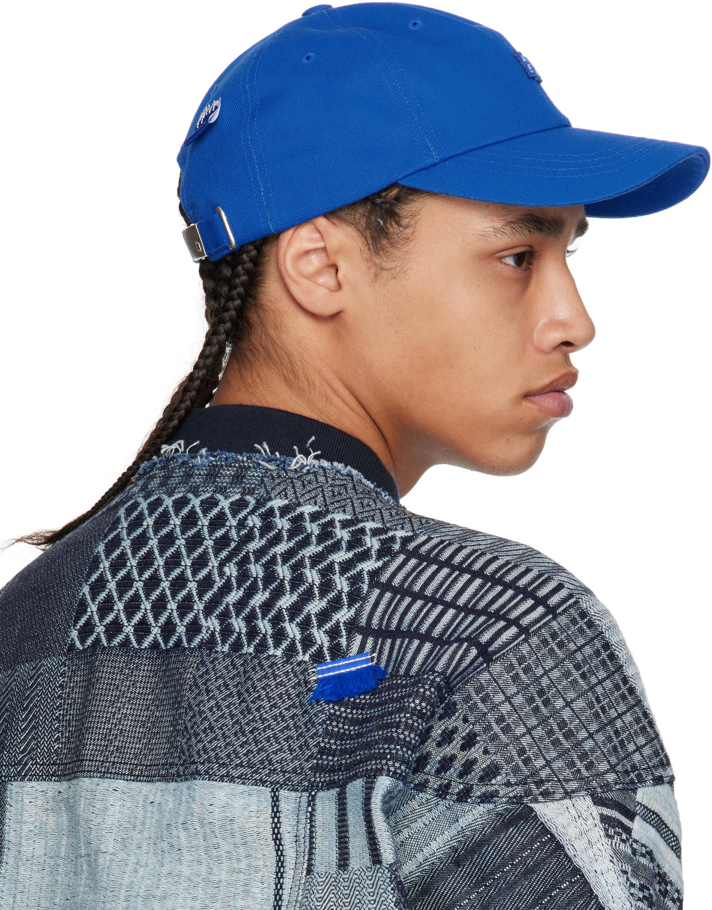 メンズ Adererror ブルー Sig; Trs Tag 01 キャップ ブルー | Lyst