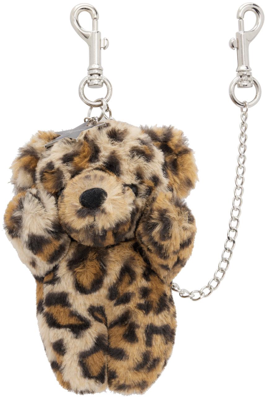 Vaquera: Women's Teddy Bear Keychain (Brown) | DSMNY E-SHOP