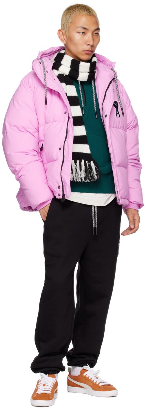 Ami Paris Pink Puma Edition Puffer Jacket for Men Lyst UK
