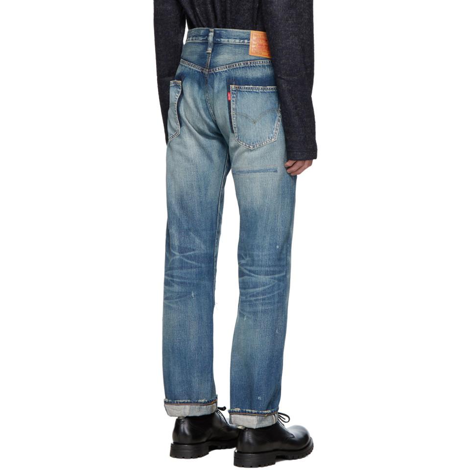 Junya Watanabe Denim Blue Levis Edition 501 1947 Customized Jeans for ...