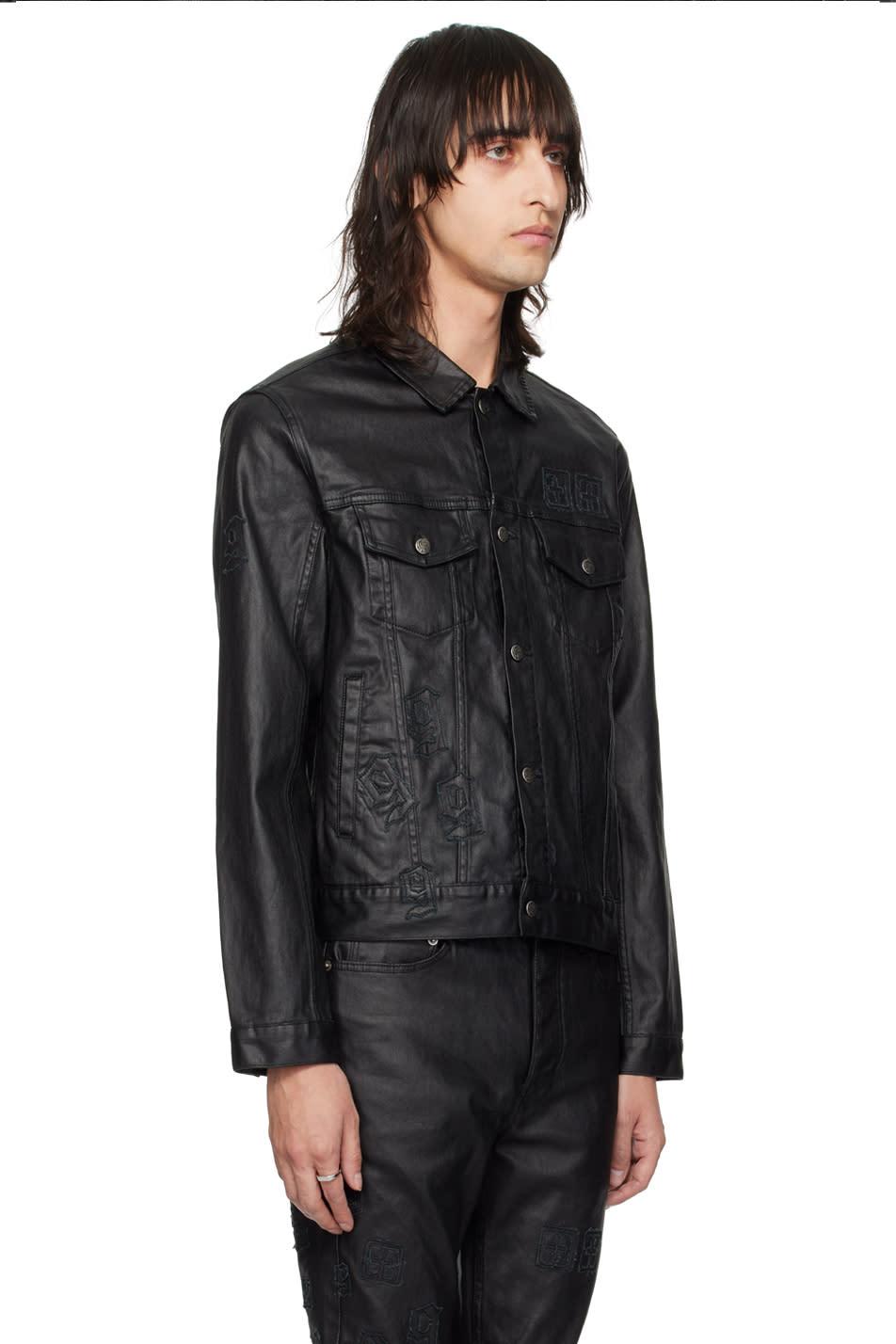 Ksubi メンズ 999コレクション ブラック クラシック デニムジャケット  