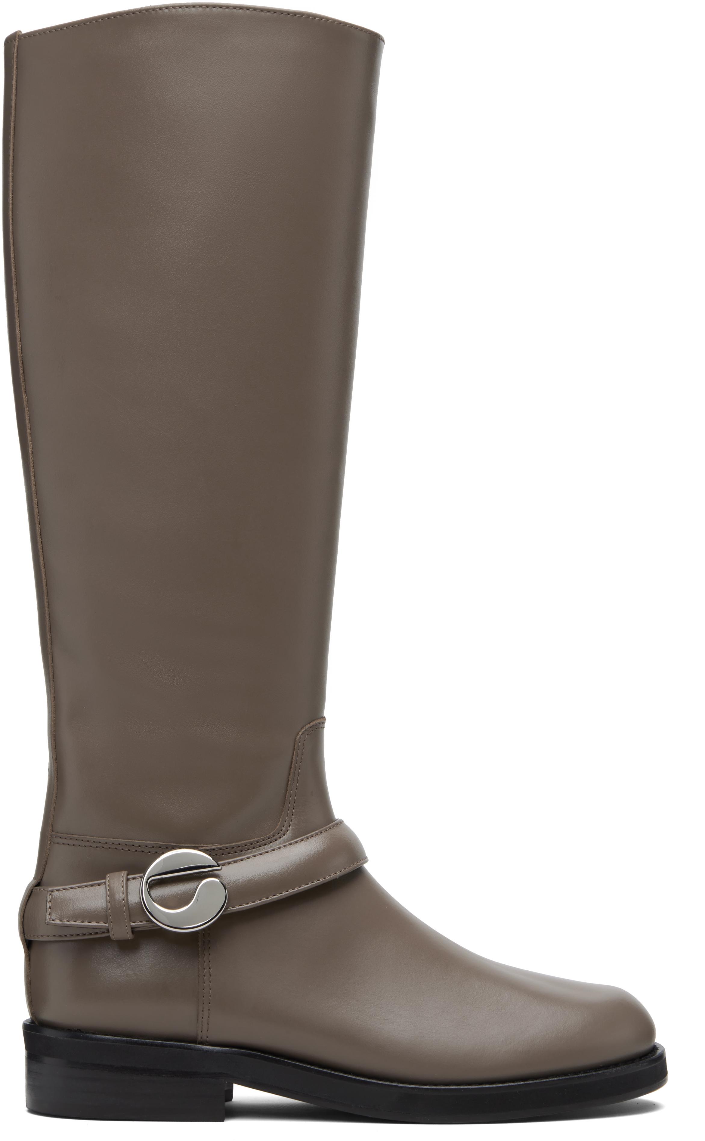 coperni ロングブーツ38 コペルニ レザーブーツ 黒 coperni Bridgeboot サイズ38 - メルカリ