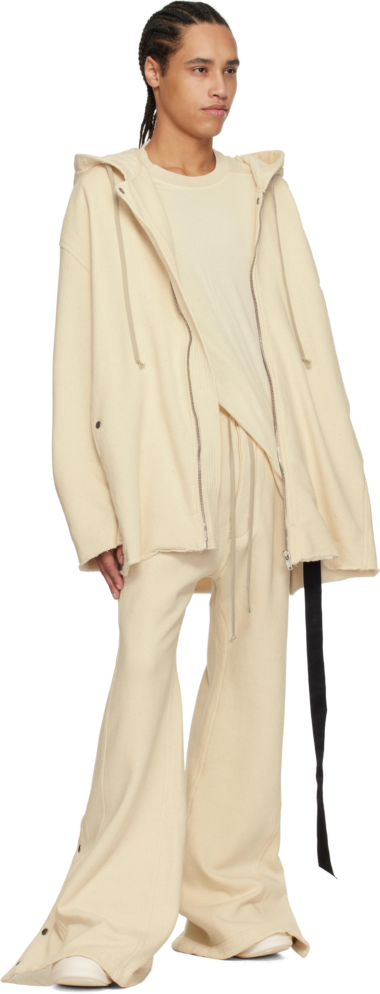 メンズ Rick Owens オフホワイト Hollywood Tommy Tシャツ
