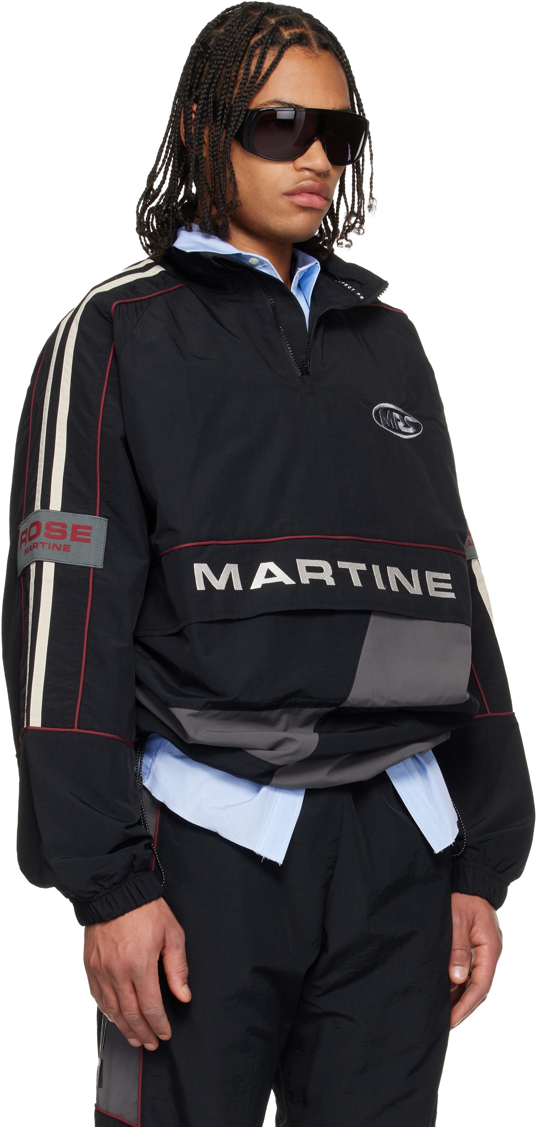 Martine Rose Hockey Track Jacket in Black for Men | Lyst