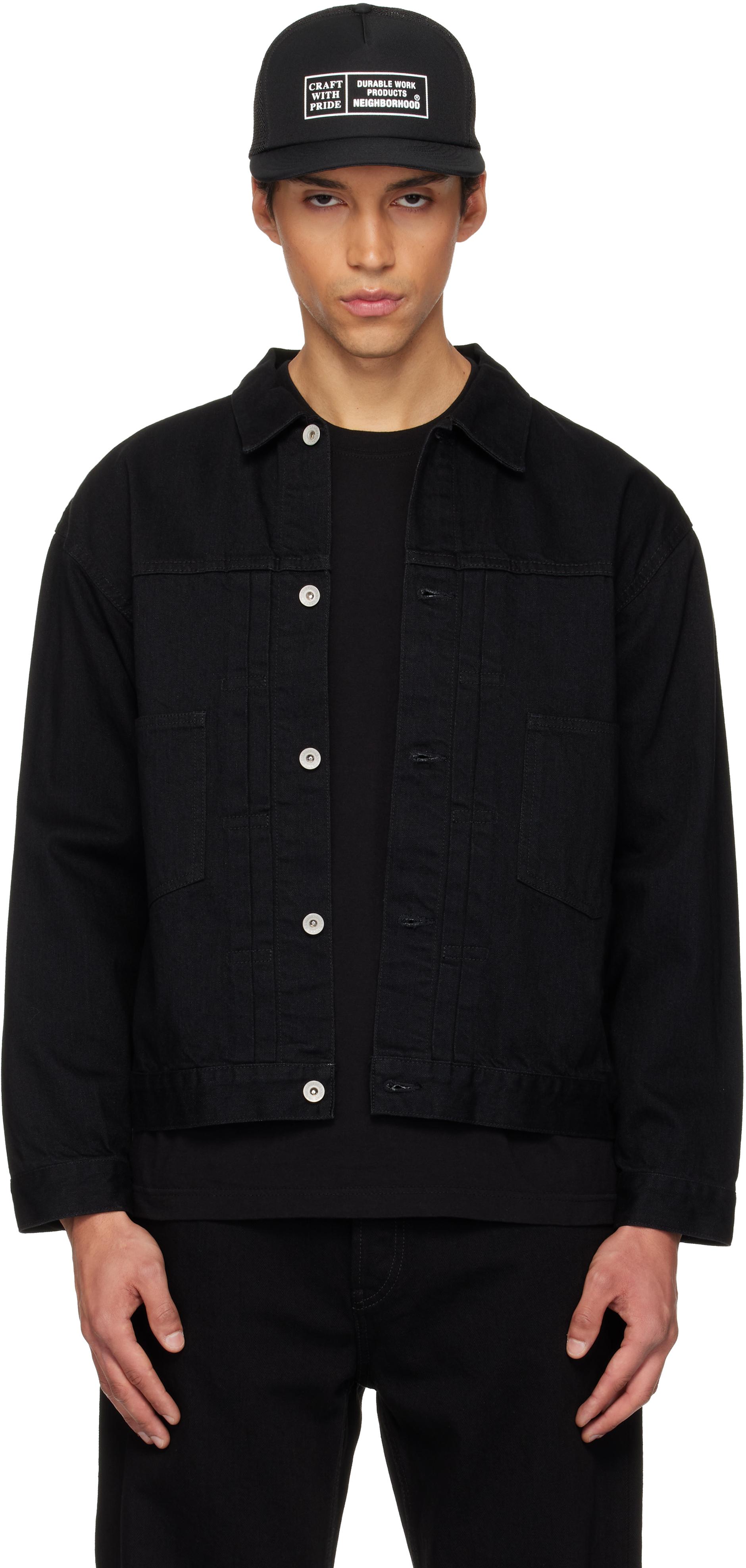 Neighborhood Bw Type-2 Denim Jacket in Black for Men | Lyst