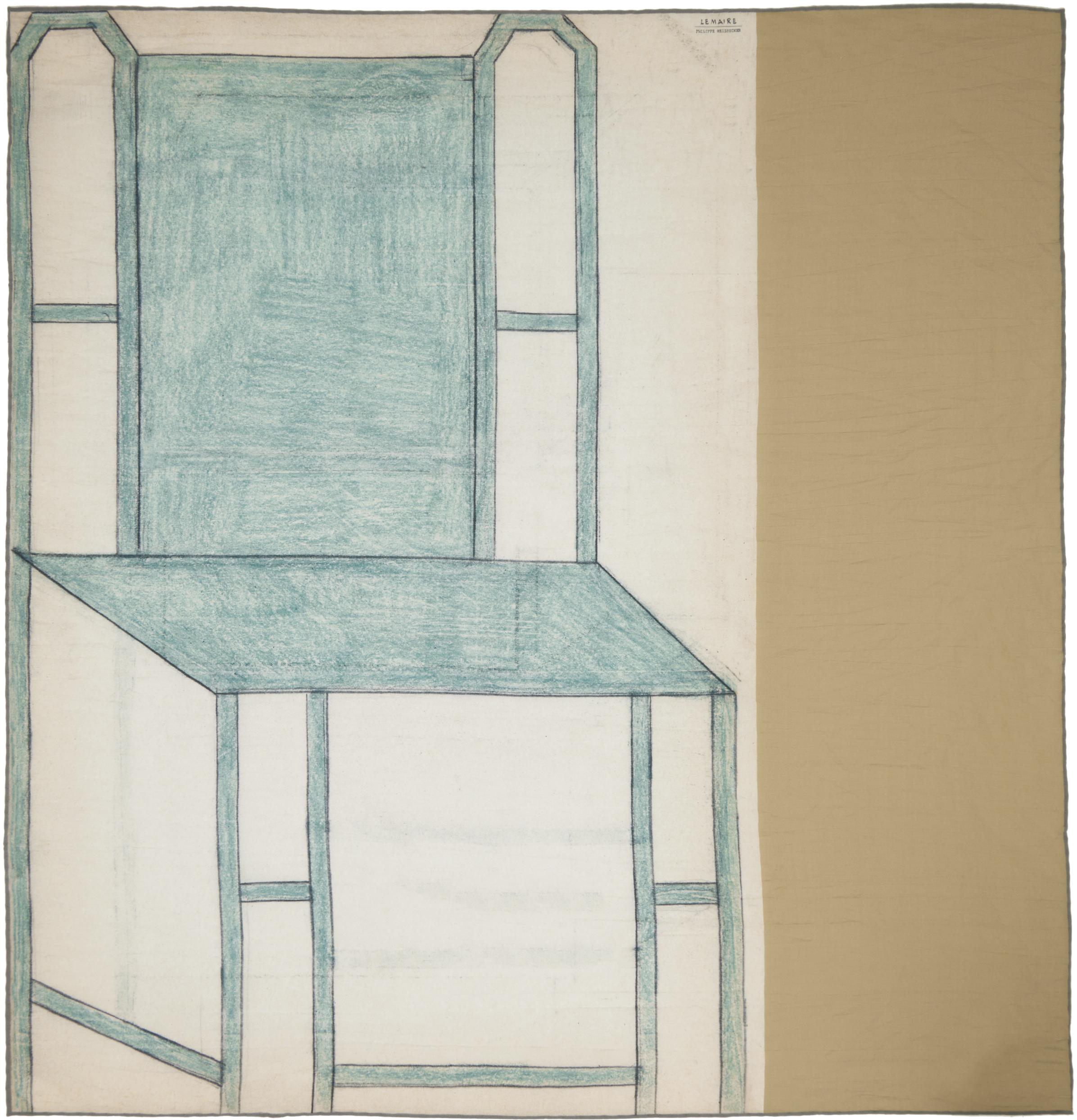 LEMAIRE トロンプルイユスカーフ