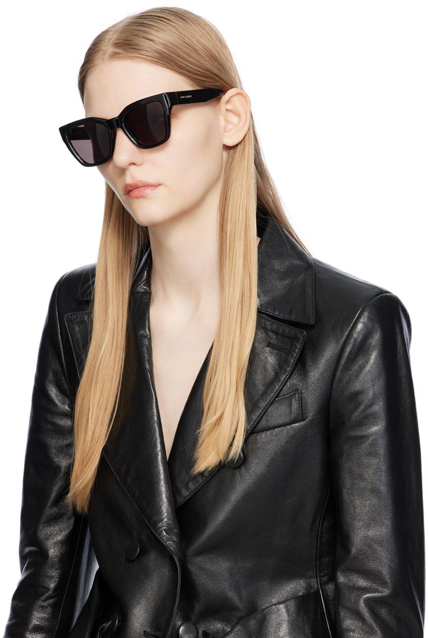 Saint Laurent Black Sl 641 Sunglasses | Lyst UK