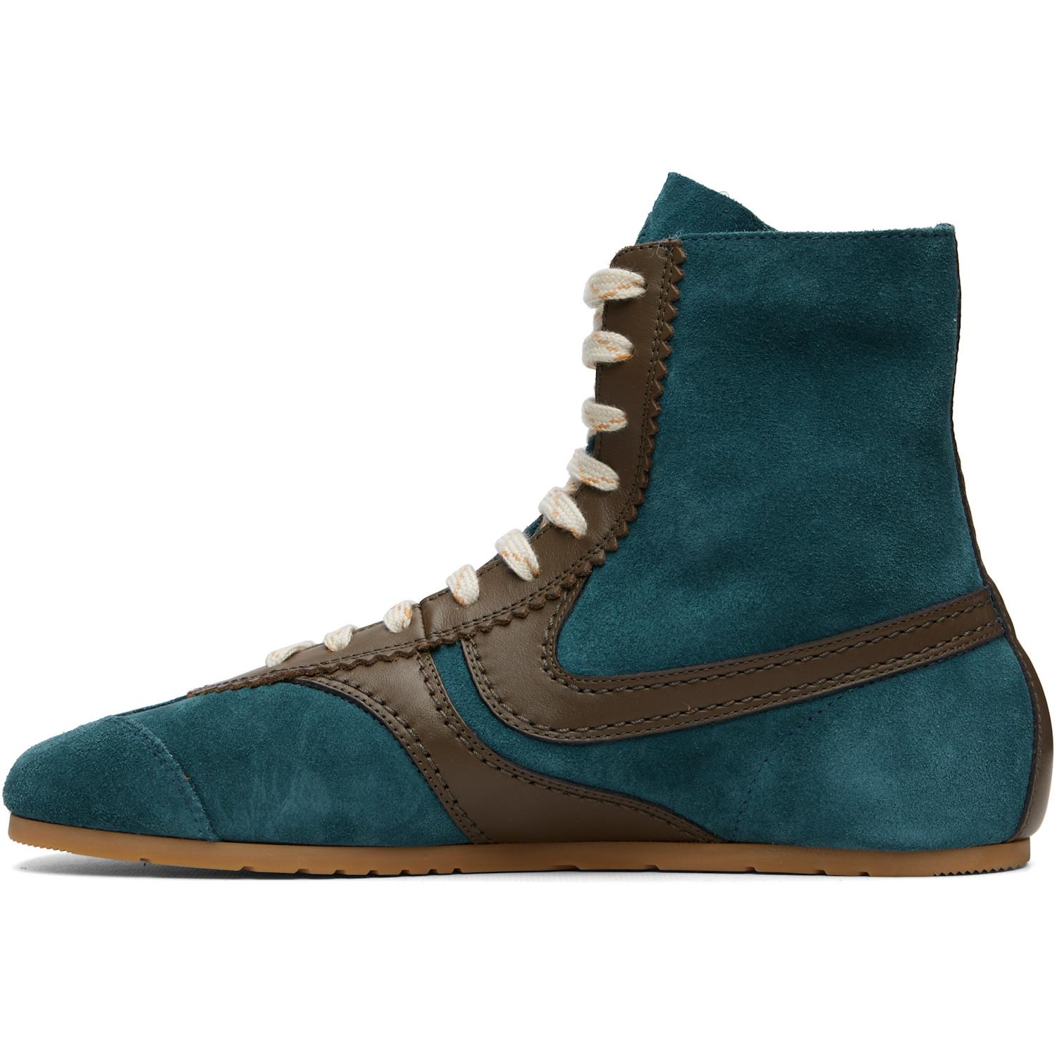 dries van noten スウェードスニーカー グリーン 43限定SALE dries van