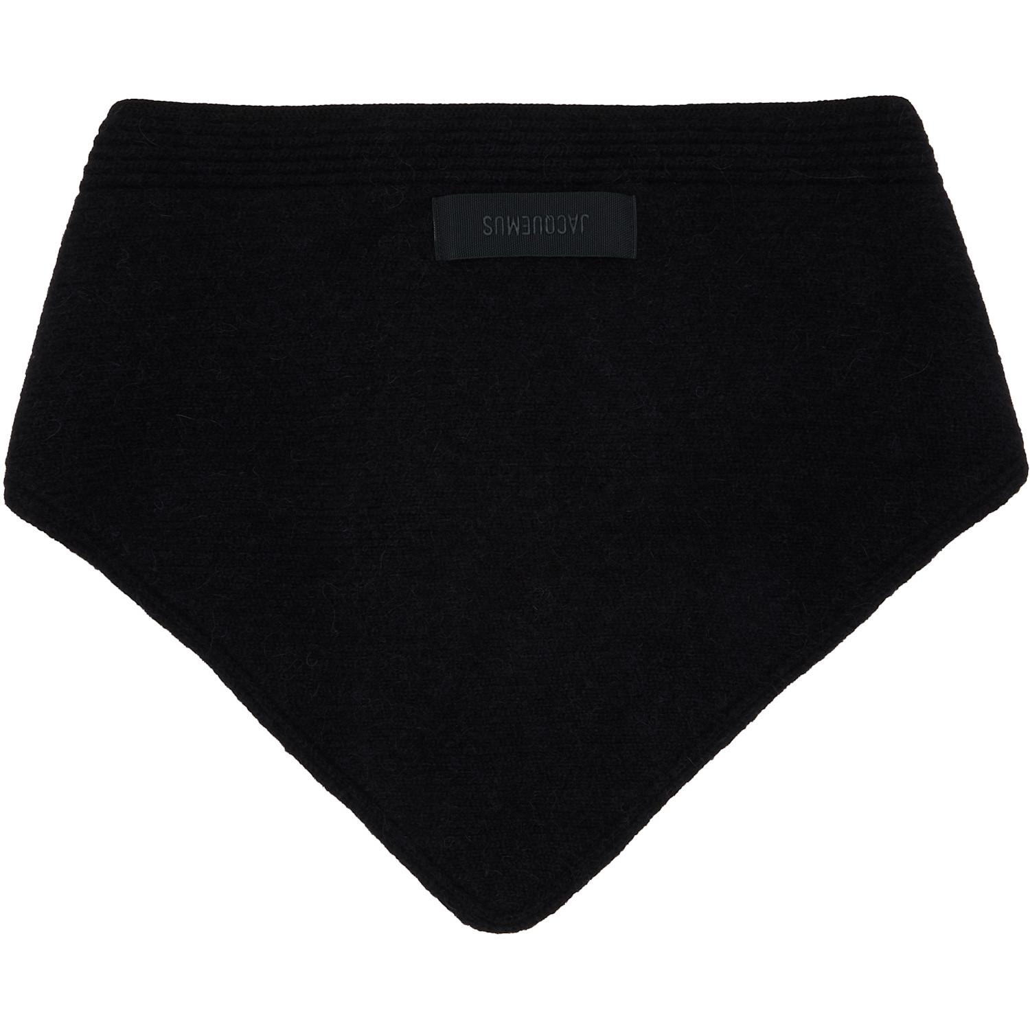 Jacquemus 'The Gros Grain' Shawl Scarf in Black for Men | Lyst