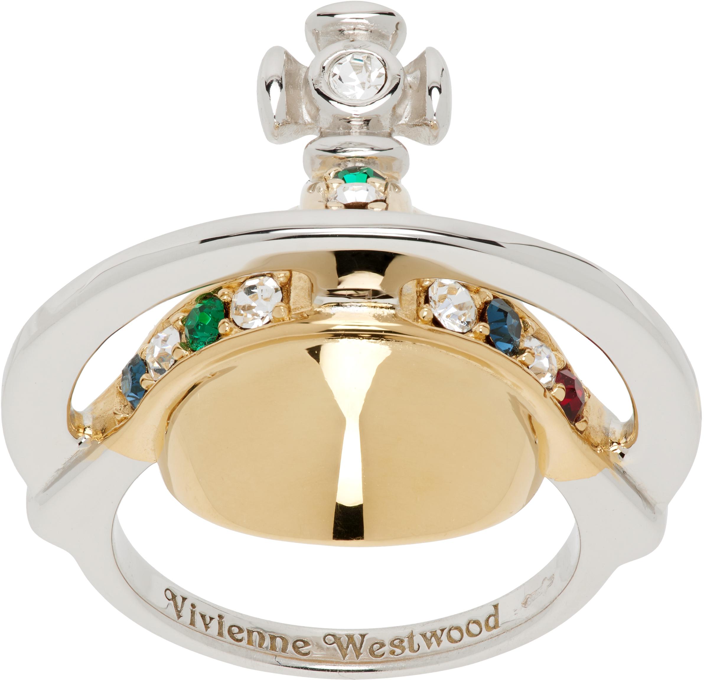 Vivienne Westwood Solid Orb Ring in Metallic for Men | Lyst UK