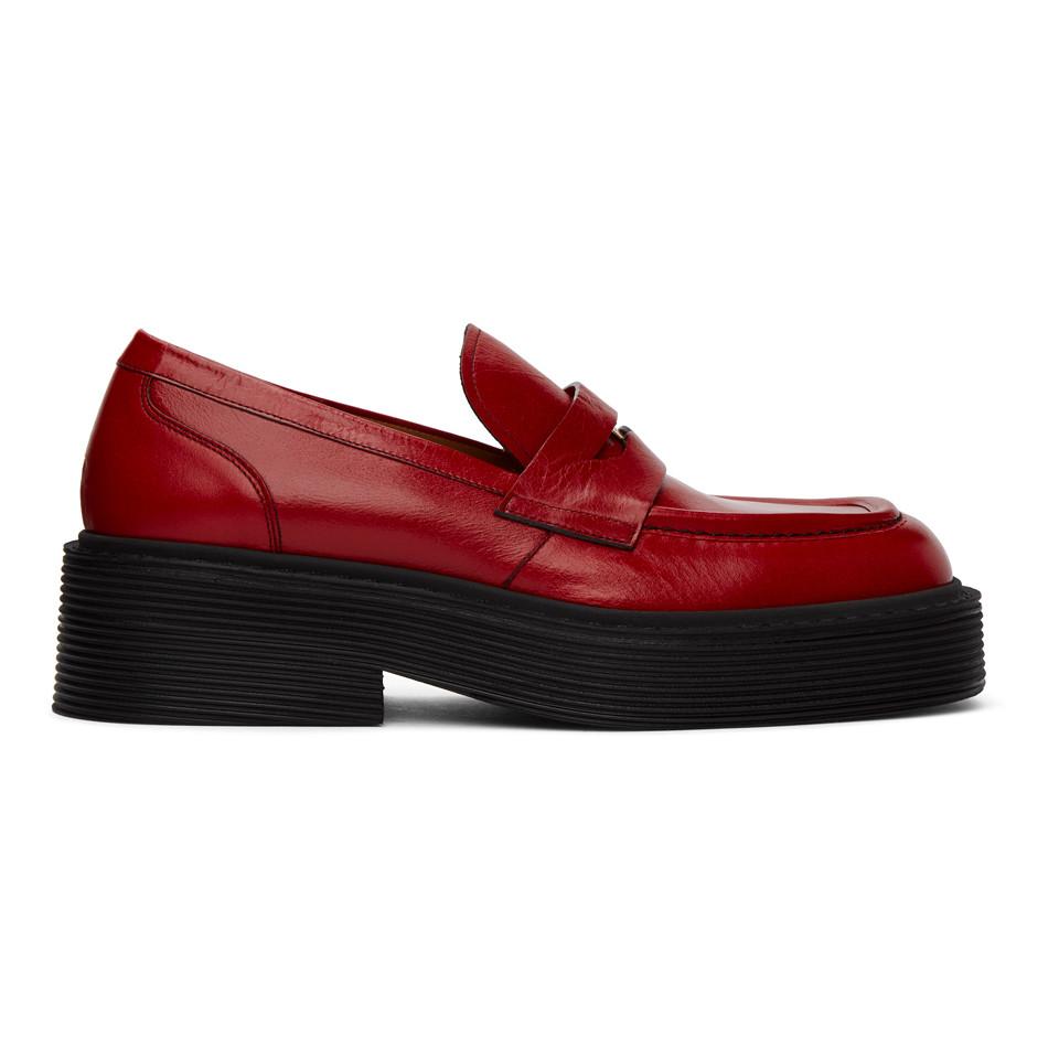 Marni Red New Forest Loafer for Men | Lyst
