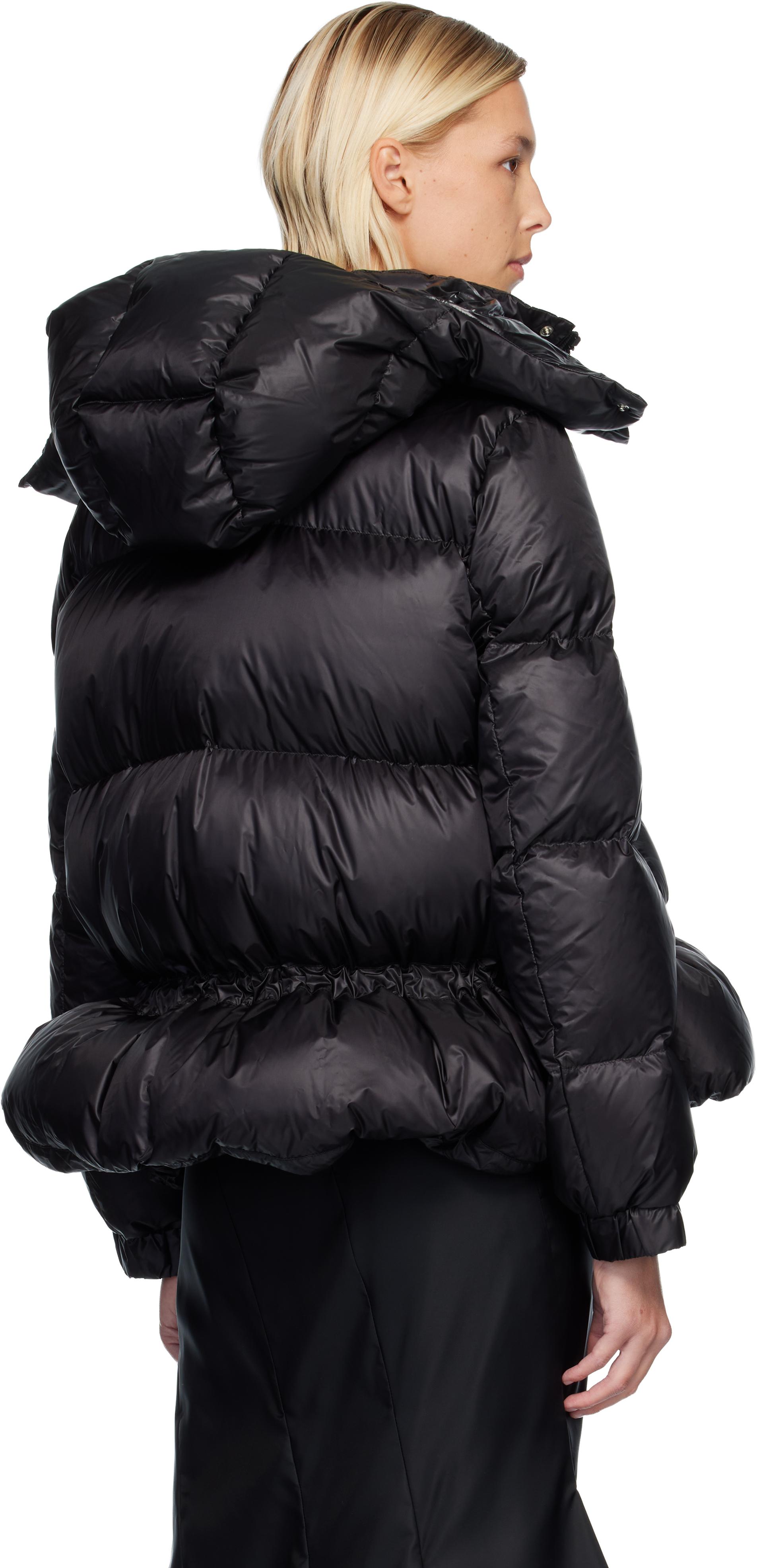 Sacai ブラック パファー ダウンジャケット ブラック | Lyst