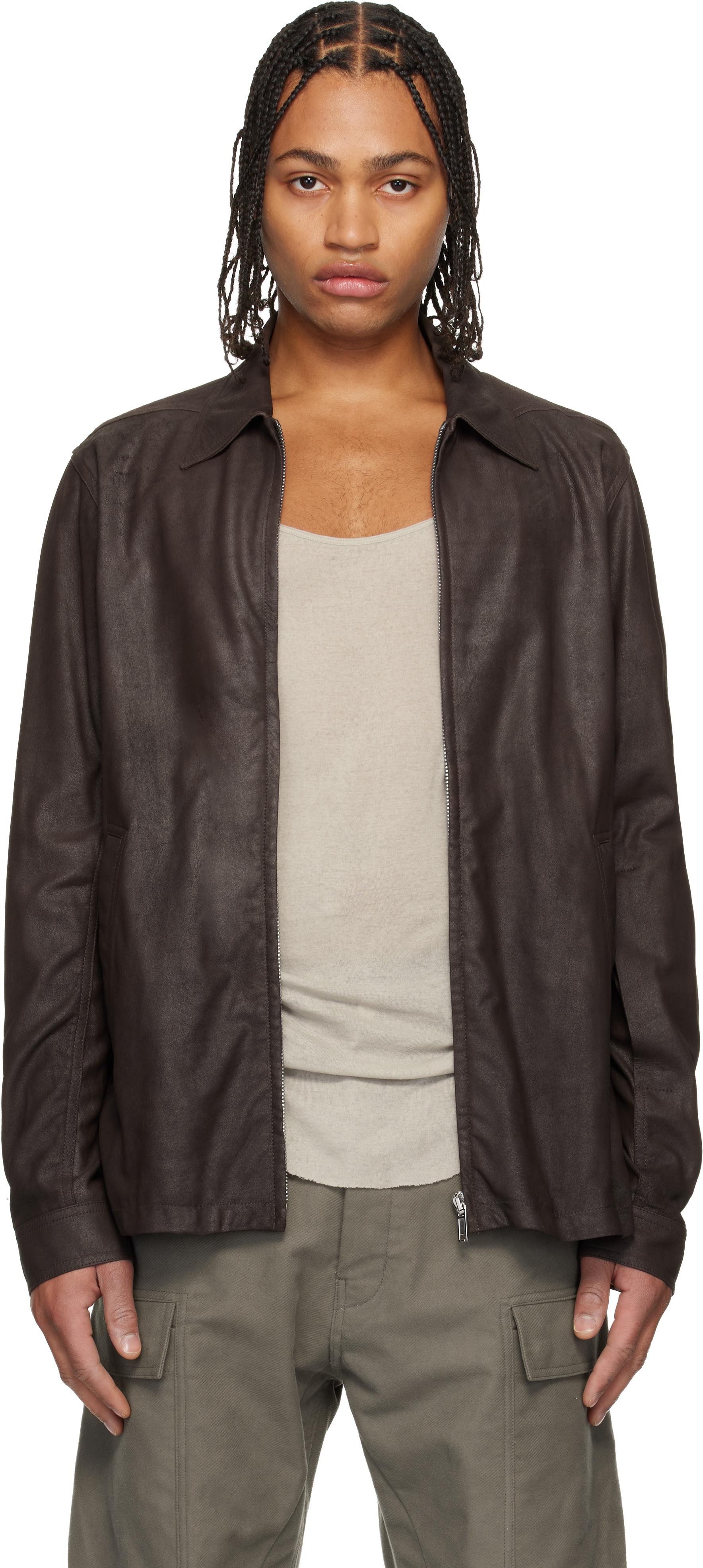 Rick Owens Leather jackets for Men | Online Sale up to 48% off | Lyst