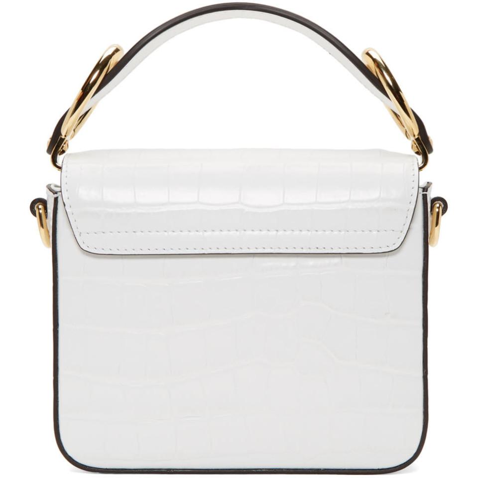 バッグ・カバンその他 CHLOE Woman Mini bag White CH25US593O82 22J Chloé White Mini C Bag | Lyst