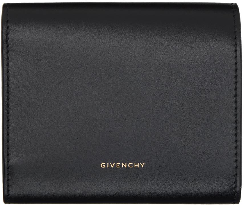 Givenchy レディース ブラック 4g 三つ折り財布 財布 & カードホルダー