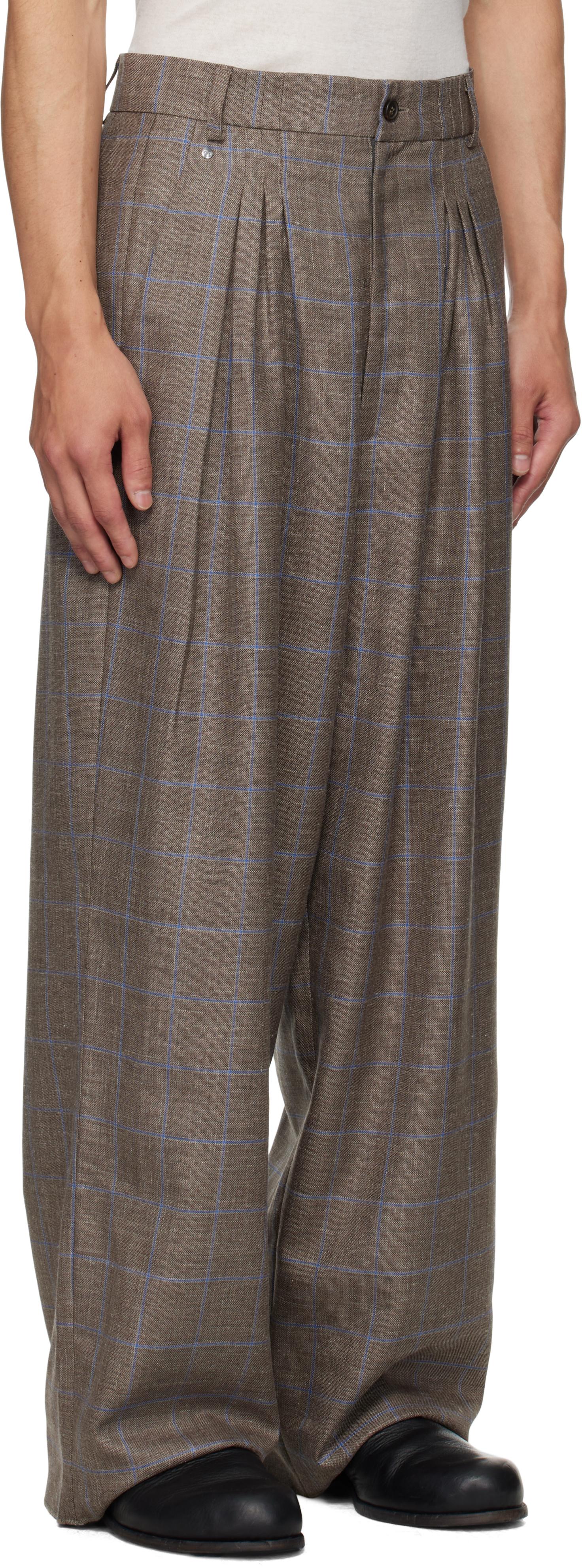 BLESS n゜59 Wrap Pants FLORAL PRINT WRAP PANTS - Ecru / Brown | ZARA United States