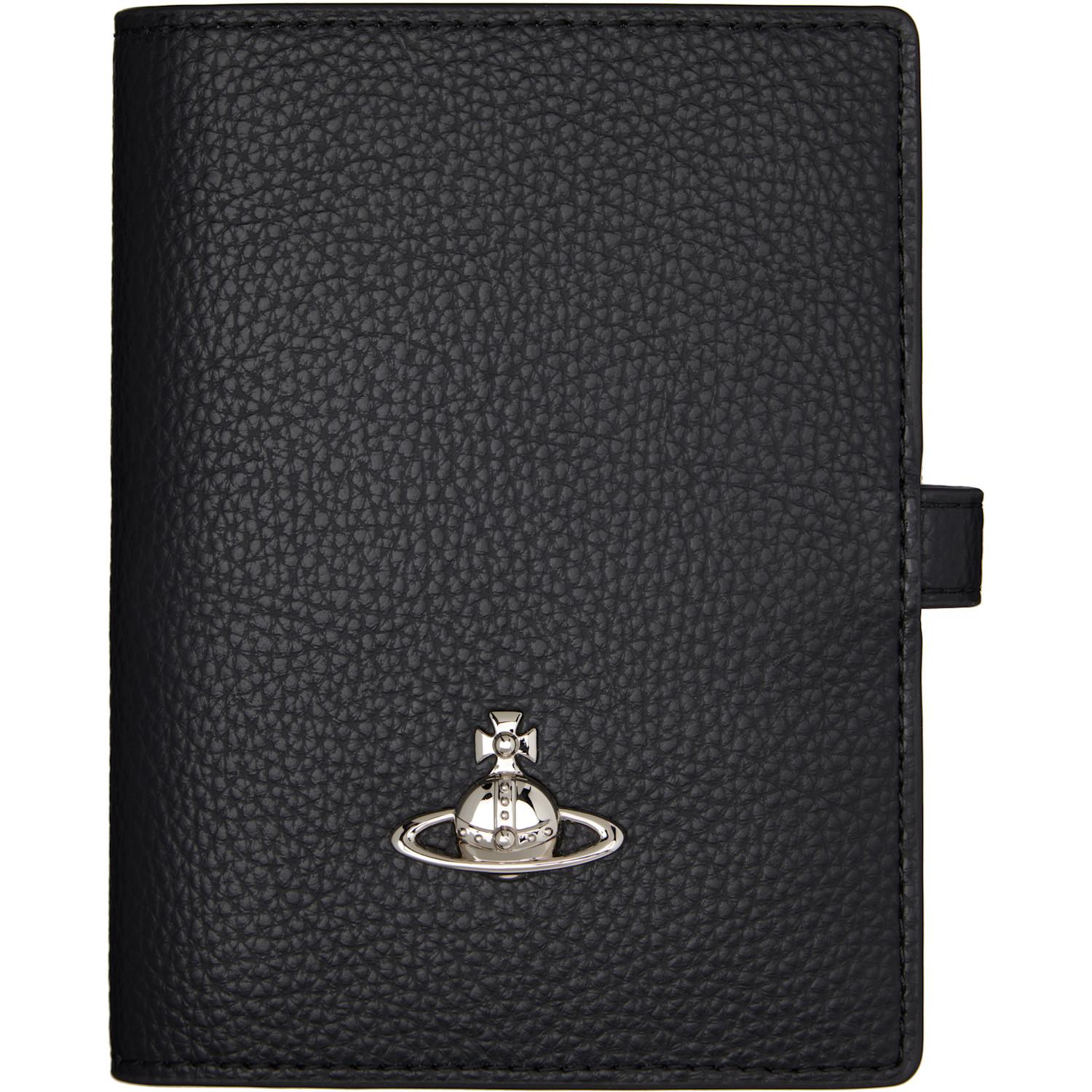 Vivienne Westwood Orb Passport Holder in Black for Men | Lyst