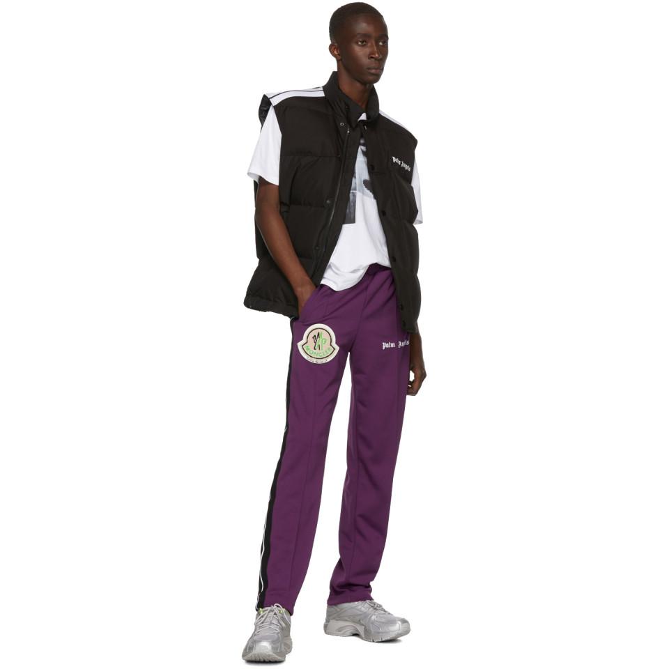 Moncler Genius Leather 8 Moncler Palm Angels Purple Logo Patch Lounge Pants  for Men | Lyst Canada