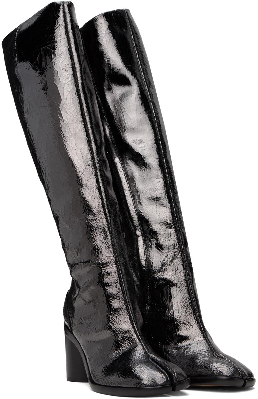 Maison Margiela レディース ブラック Tabi Broken Mirror ロング 