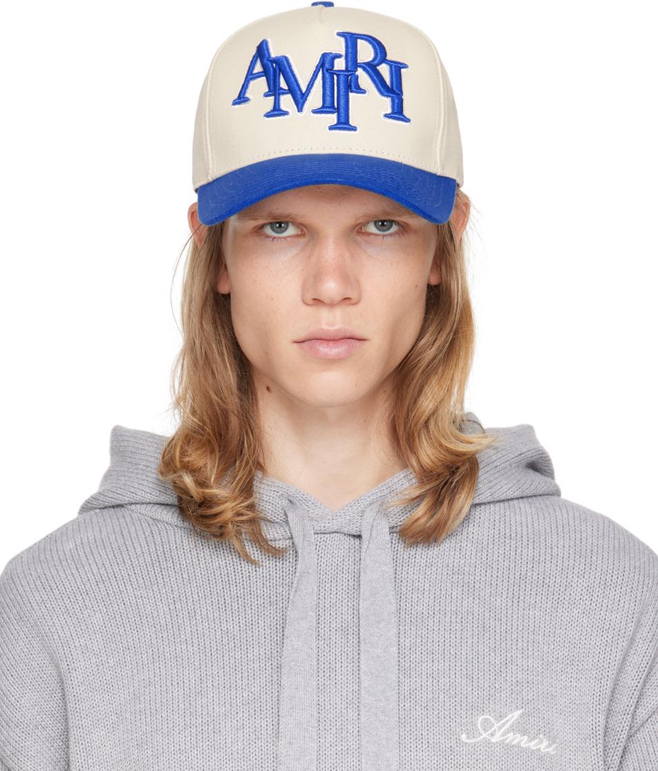 AMIRI M.Aロゴ　トラッカーキャップ　ブルー AMIRI ブルーMAロゴトラッカーキャップ