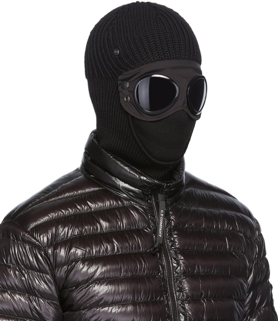 C.P. Company Wool goggle Ski Mask in Black for Men | Lyst