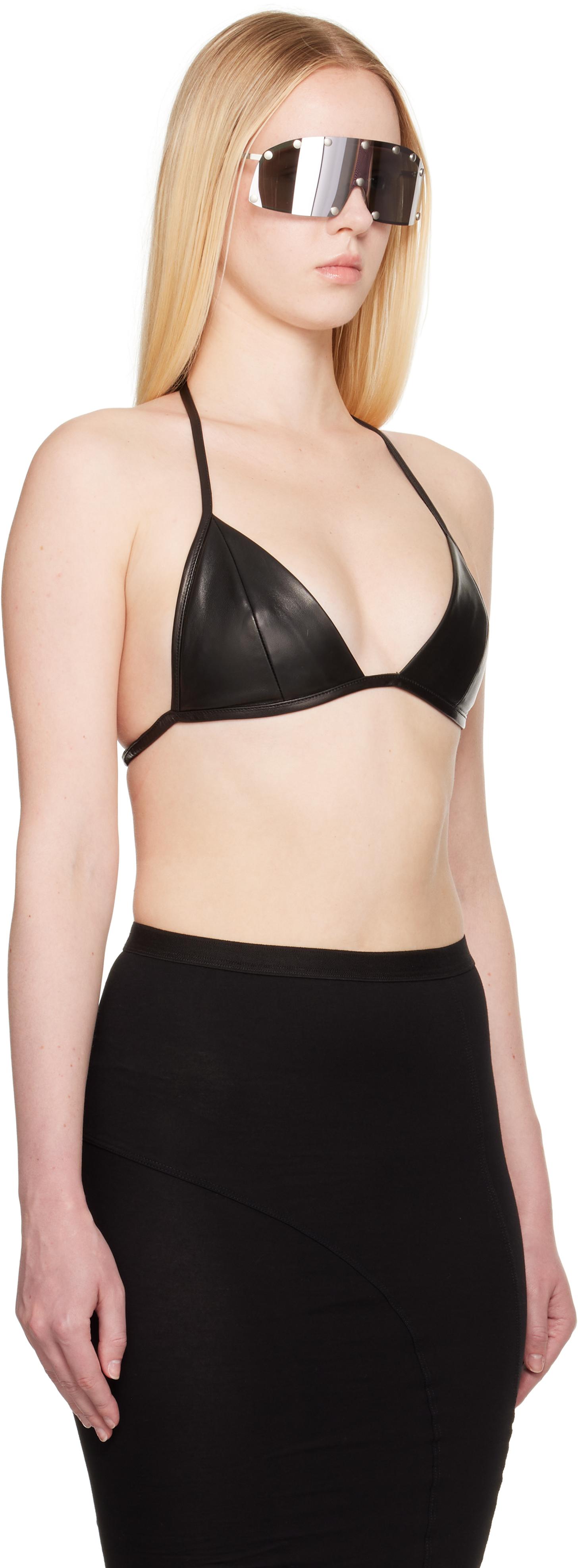 【関税＆送料込み】Rick Owens Bra Blue Hollywood Garment-Washed Denim Bra by Rick Owens