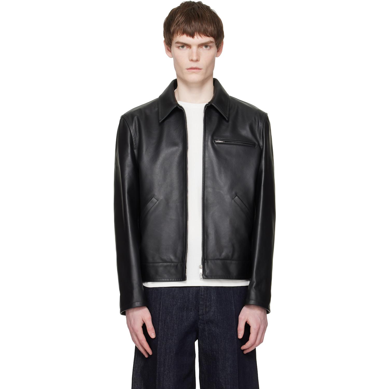 Jil Sander Leather jackets for Men | Online Sale up to 50% off | Lyst