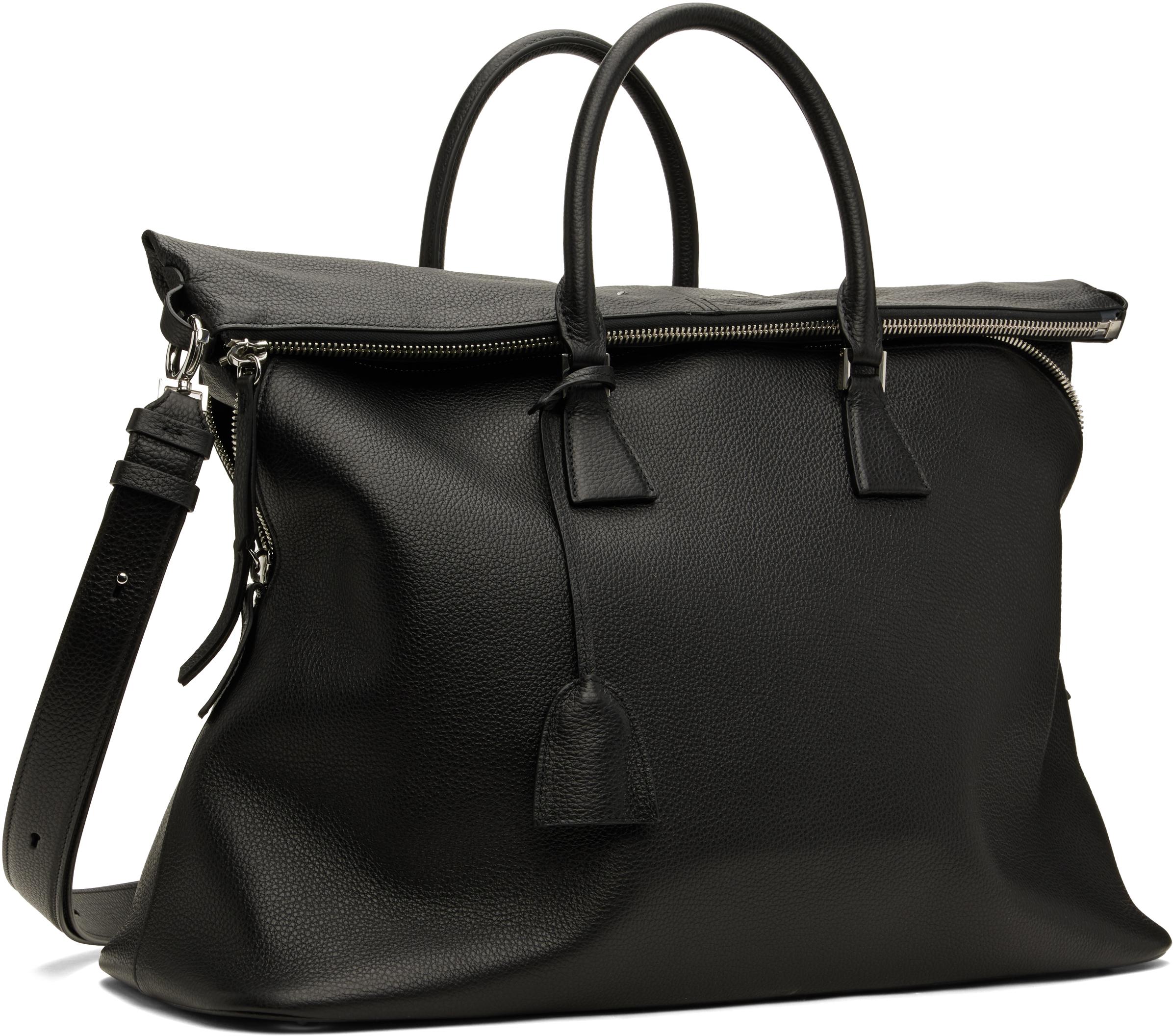 Maison Margiela 5Ac Soft Xl Tote in Black | Lyst