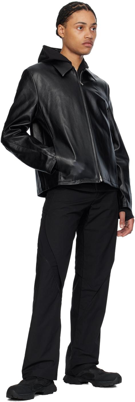 Post Archive Faction PAF 6.0 Right Leather Jacket in Black for Men