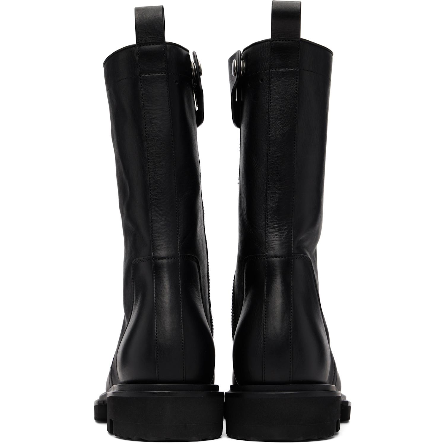 Rick Owens Creeper Gabe Boots in Black for Men | Lyst UK