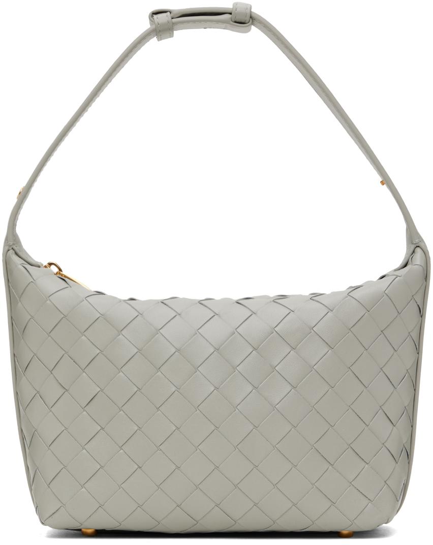 Bottega Veneta レディース グレー Mini Wallace ショルダーバッグ 
