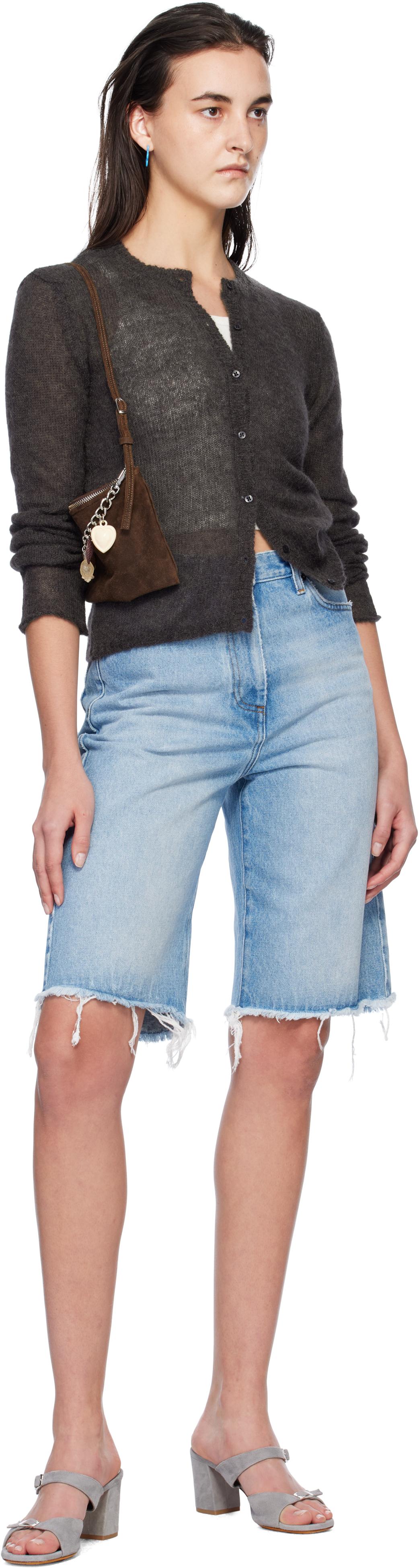 Paloma Wool Button Fine Champions Cardigan in Black Lyst UK