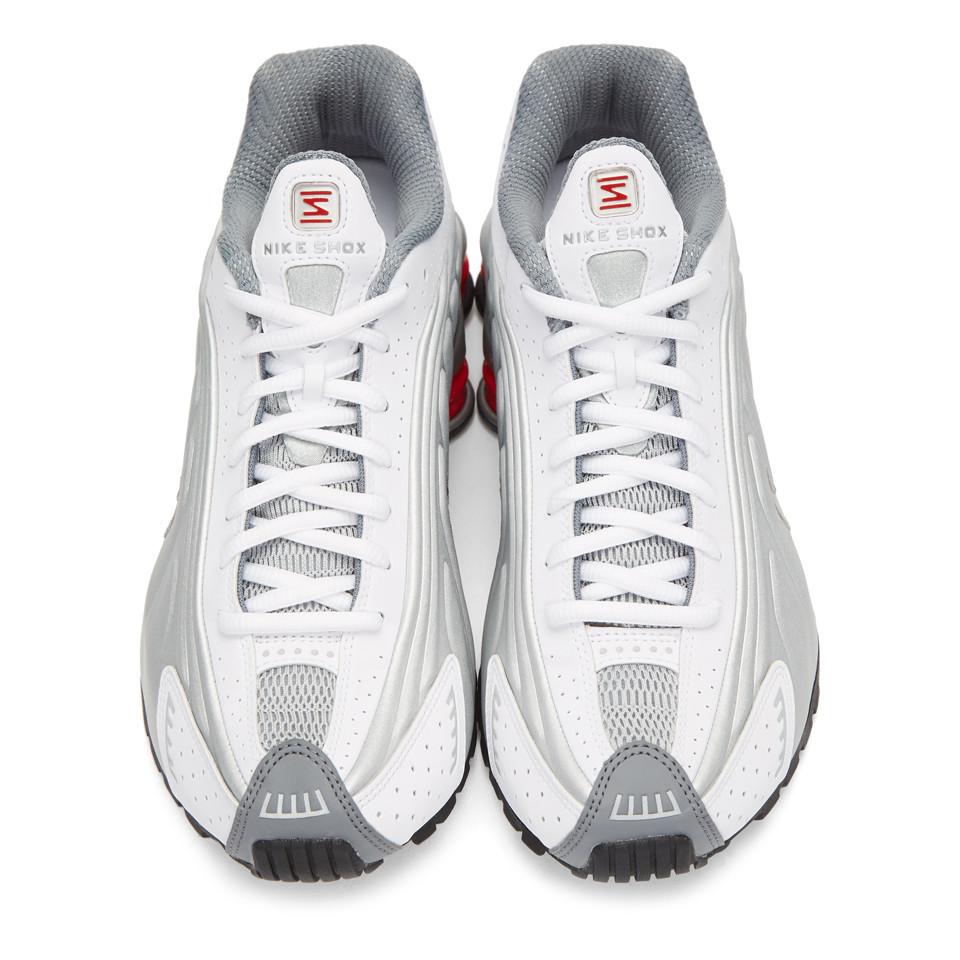nike shox r4 blu