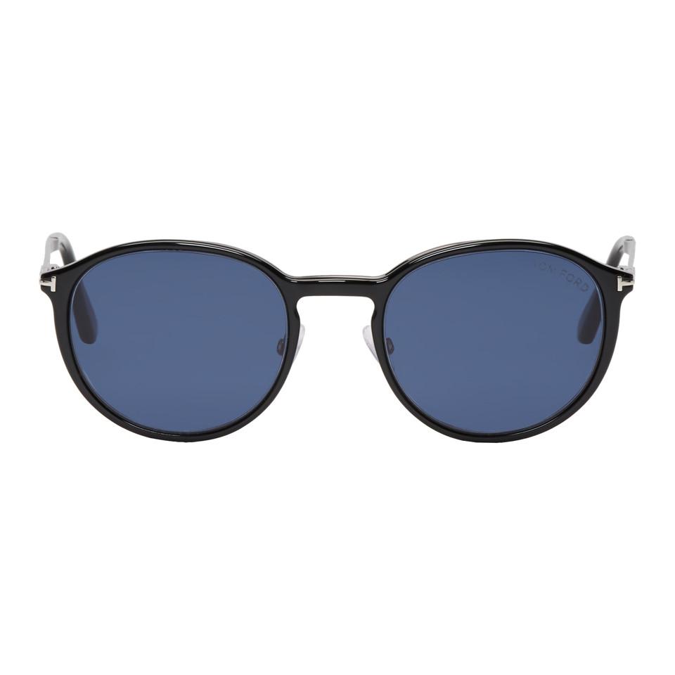 Tom Ford Rubber Gunmetal And Black Magnetic Clip-on Ft5476 Glasses for Men  - Lyst