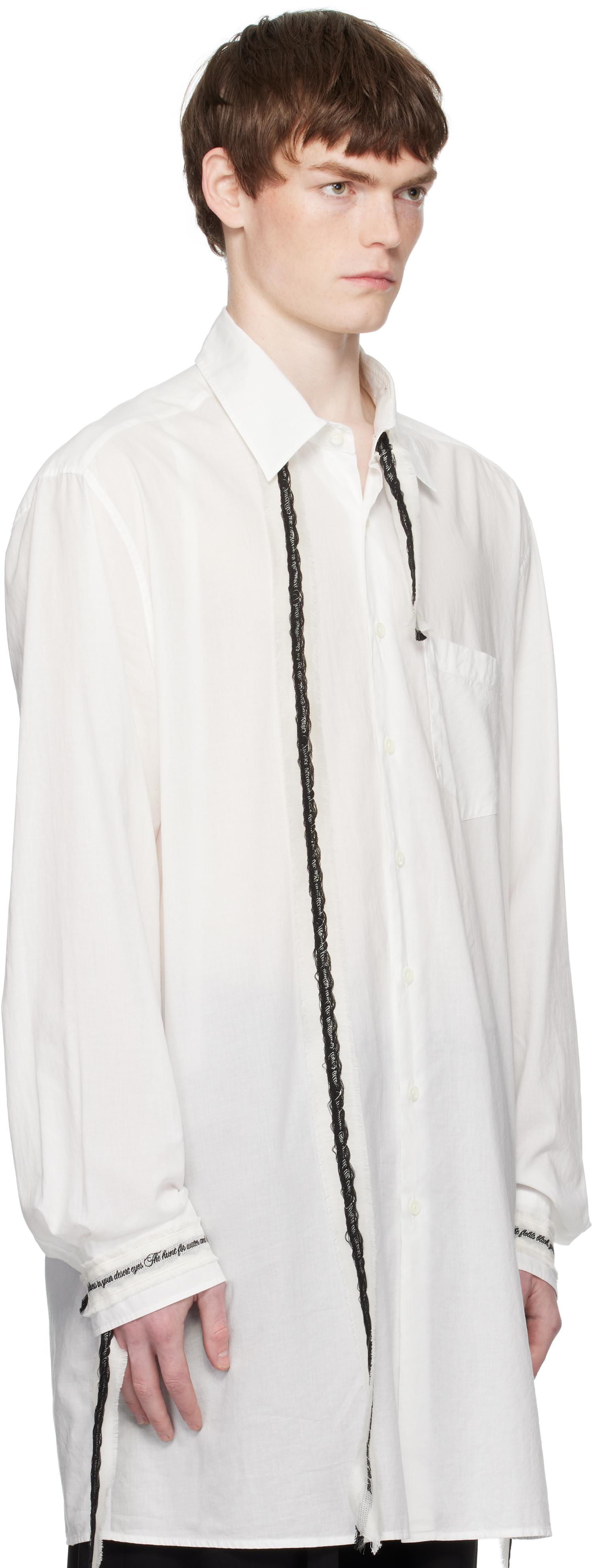 メンズ Ann Demeulemeester カジュアルシャツ & ワイシャツ