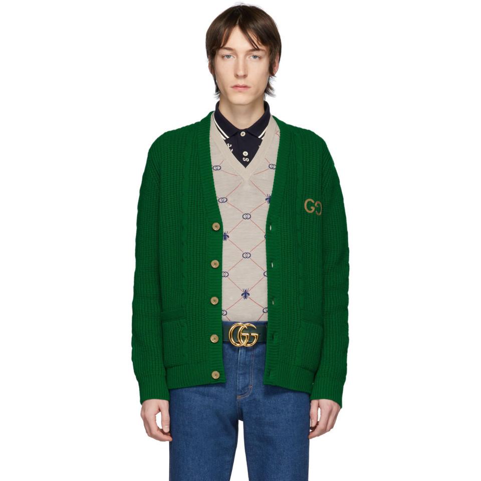 gucci sweater green