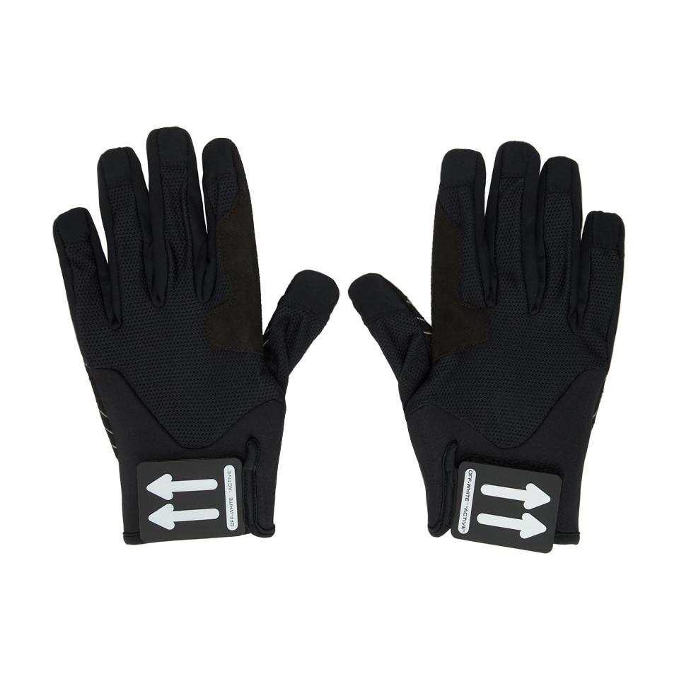 off white gloves