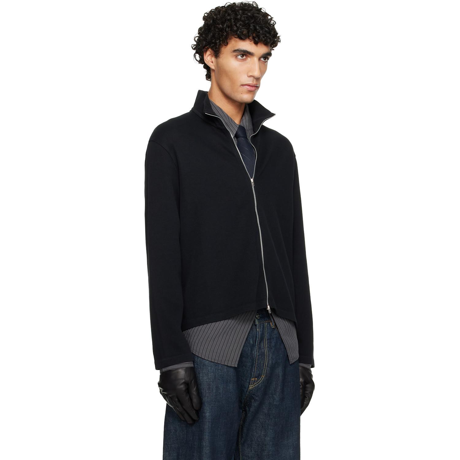 Our Legacy Shrunken Fullzip Track Jacket in Black for Men | Lyst UK