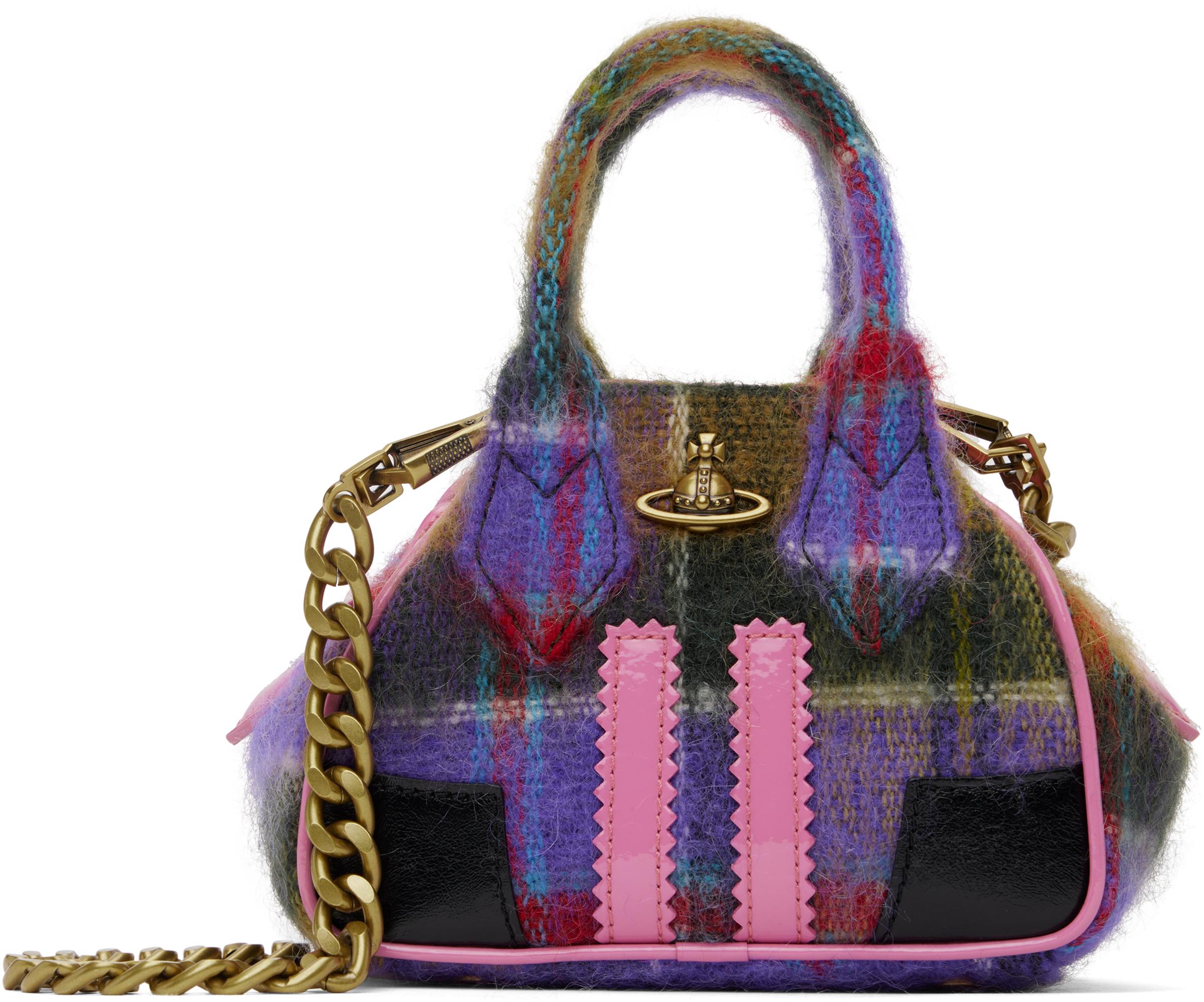Vivienne Westwood レディース パープル マルチカラー ミニ Yasmine 
