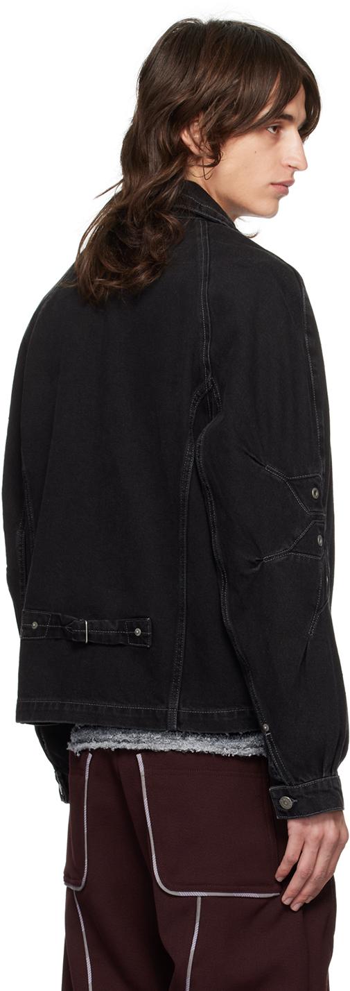Kiko Kostadinov Levi'S Edition Articulate Darted Jacket in Black